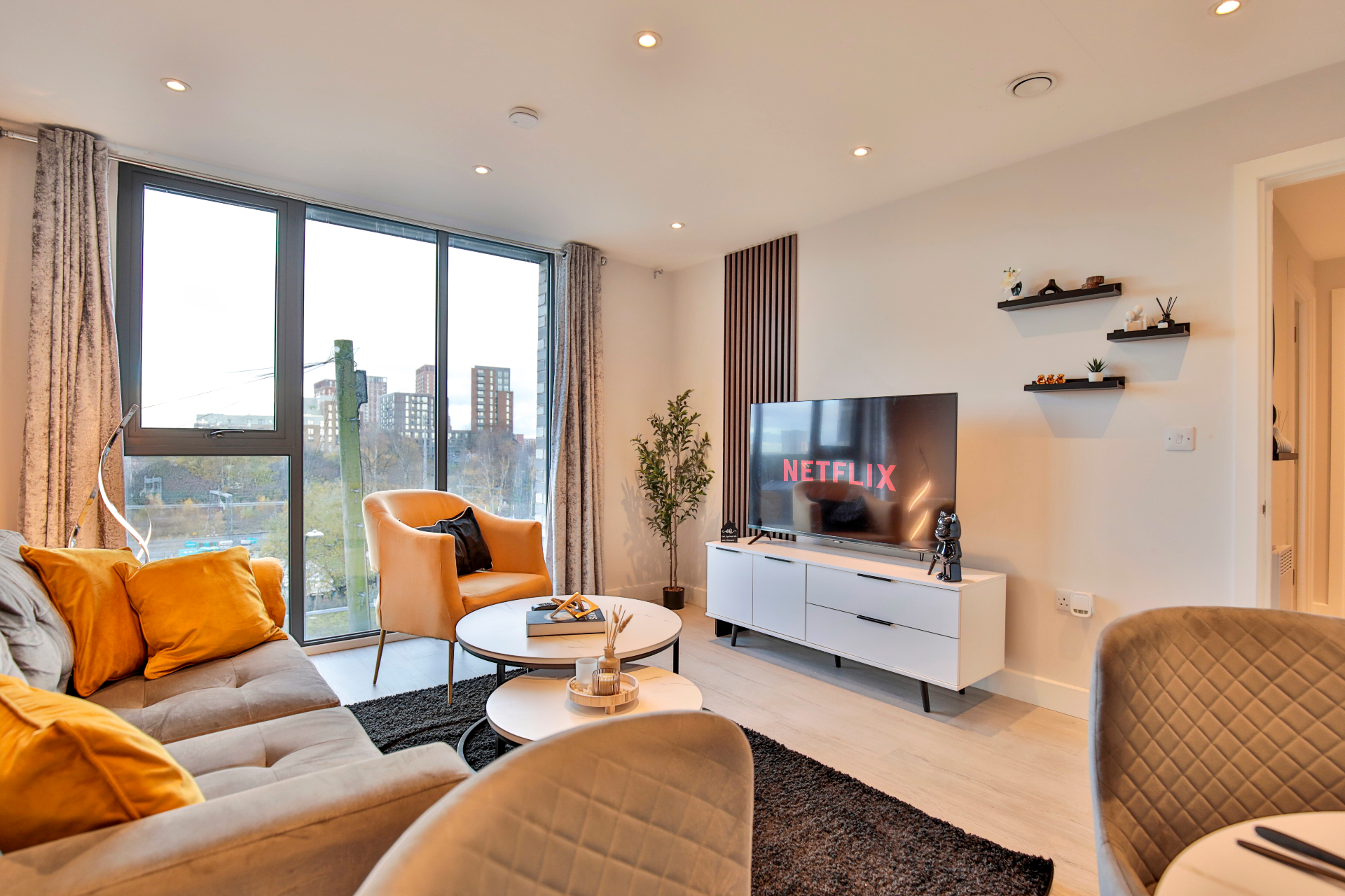 Salford — living room