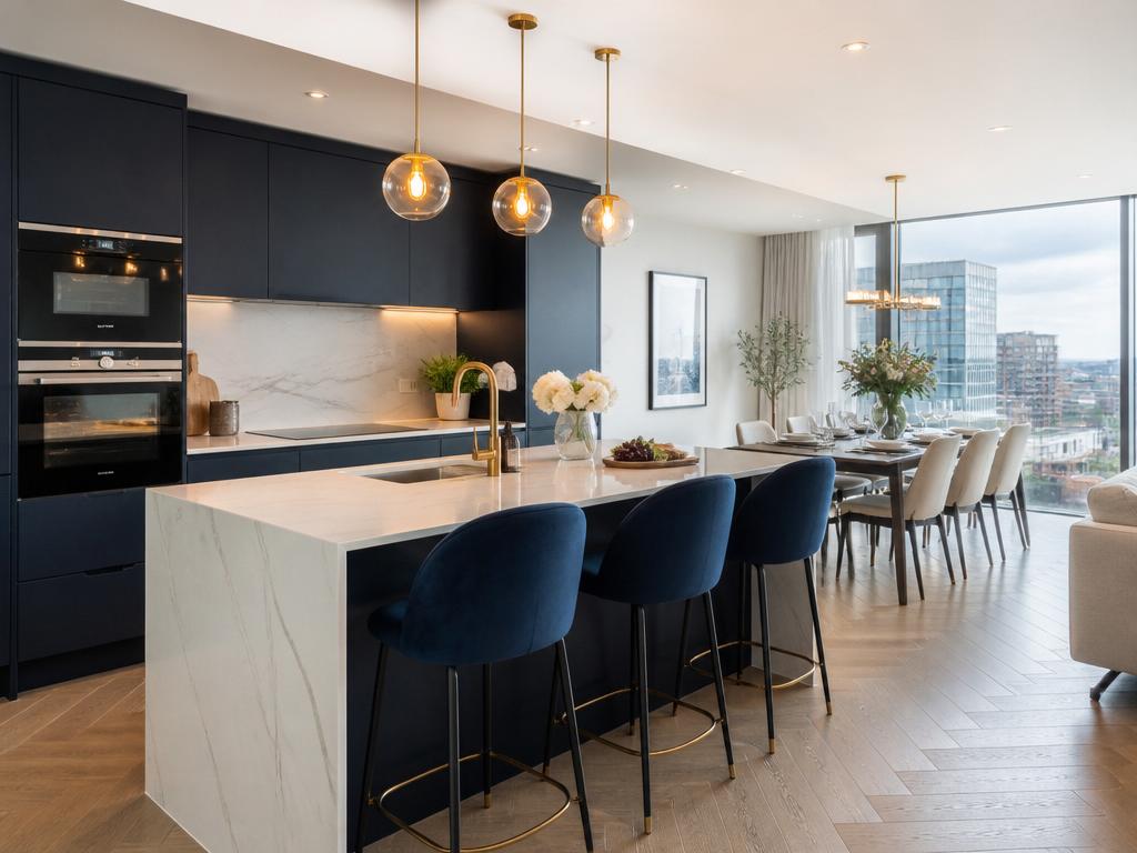 Kitchen & dining space